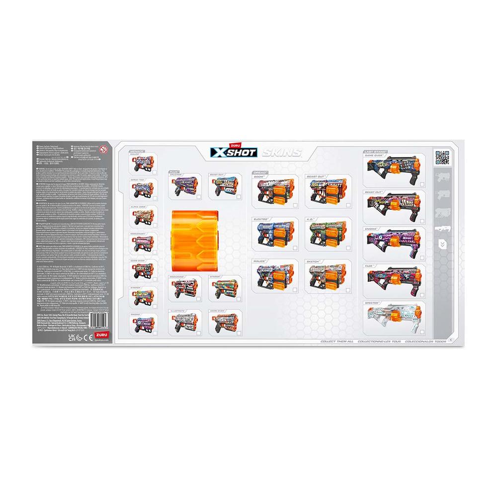 Foto 4 pulgar | Xshot Pistola De Juguete Skins Last Stand Game Over 16 Dardos