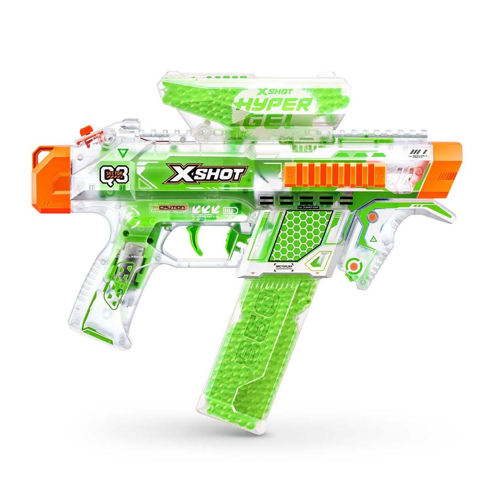 Foto 7 pulgar | Xshot Pistola De Juguete Hyper Gel Glow In The Dark Nightmare 5000 Municiones De Gel