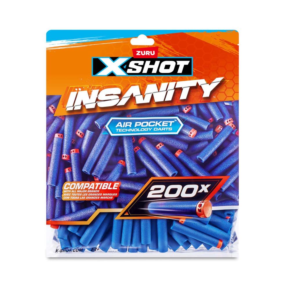 Foto 2 pulgar | Xshot Repuestos De Balas De Juguete 200 Dardos