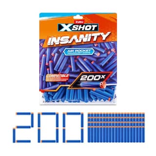Foto 2 | Xshot Repuestos De Balas De Juguete 200 Dardos
