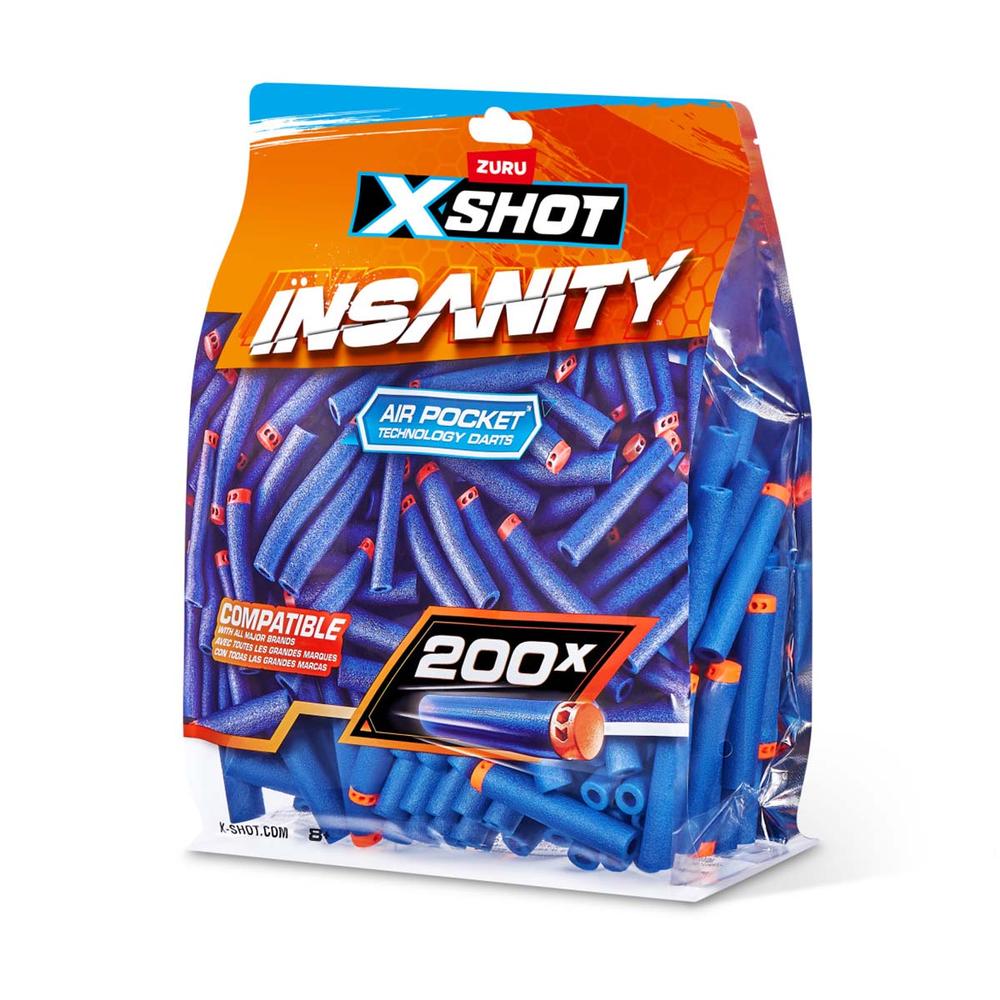 Foto 4 pulgar | Xshot Repuestos De Balas De Juguete 200 Dardos