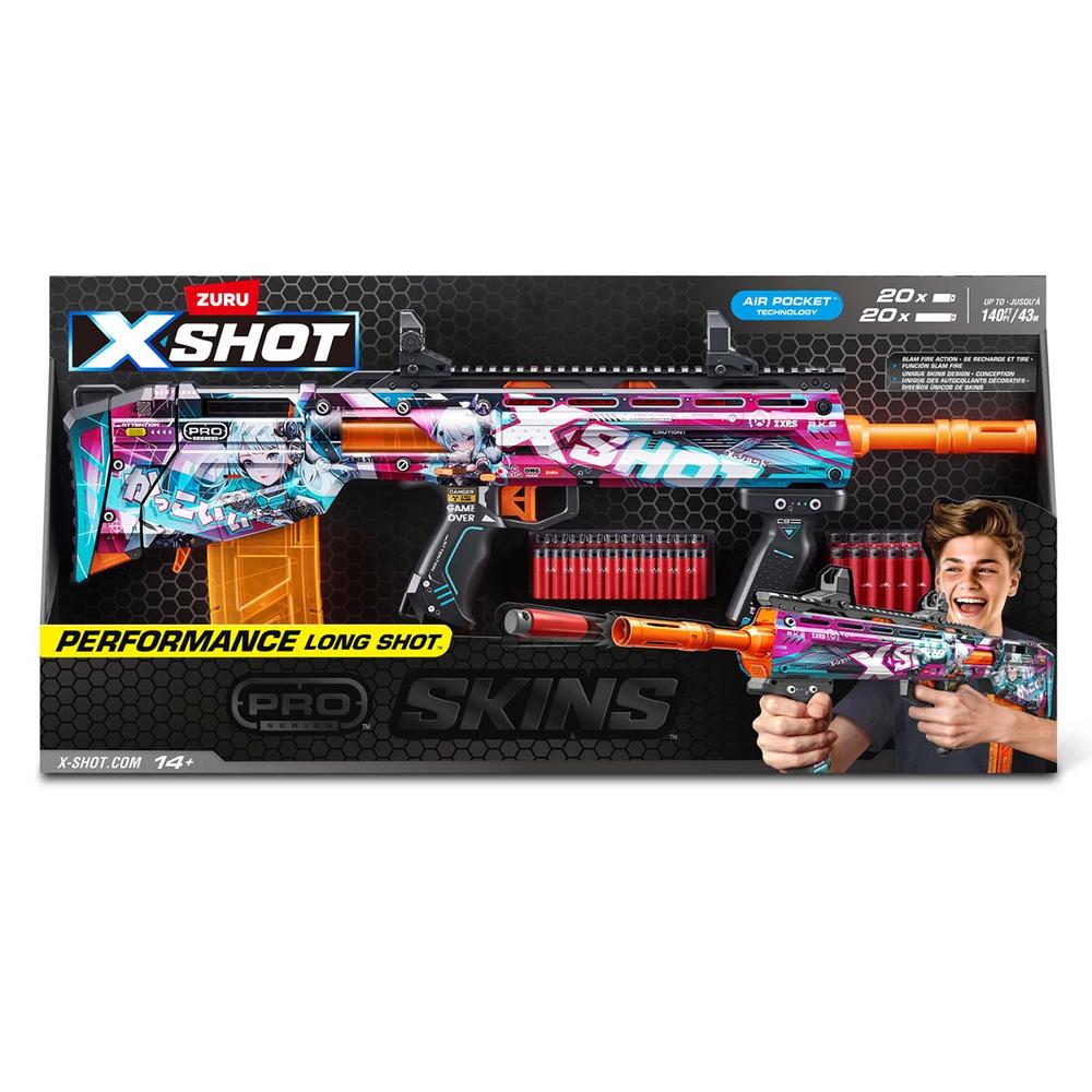 Foto 2 pulgar | Xshot Pistola De Juguete Skins Pro Series Longshot 40 Dardos