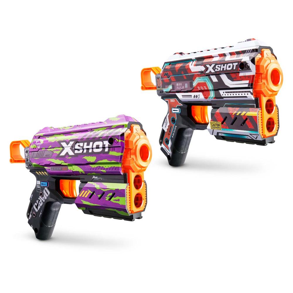 Foto 4 pulgar | Xshot Pistola De Juguete Skins Flux 16 Dardos