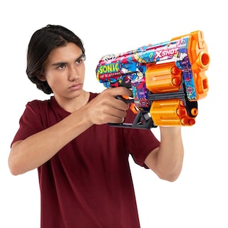 Foto 3 | Lanzador de Dardos de Juguete Xshot Skins Dread Sonic The Hedgehog 12 Dardos