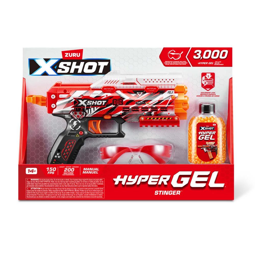 Foto 2 pulgar | Lanzador de Juguete Xshot Hyper Gel Stinger 3000 Municiones De Gel