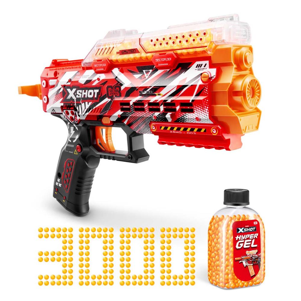 Foto 3 pulgar | Lanzador de Juguete Xshot Hyper Gel Stinger 3000 Municiones De Gel