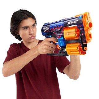 Foto 3 | Lanzador de Dardos de Juguete Xshot Skins Dread Dart Blaster Jumpscare Poppy 12 Dardos