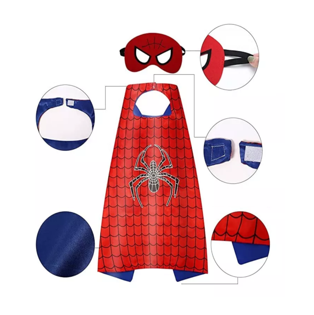 Foto 4 pulgar | 2 Guantes Spiderman Para Niños Con Lanzador Juguete, Belug Rojo Con Azul
