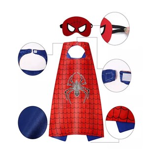 Foto 3 | 2 Guantes Spiderman Para Niños Con Lanzador Juguete, Belug Rojo Con Azul