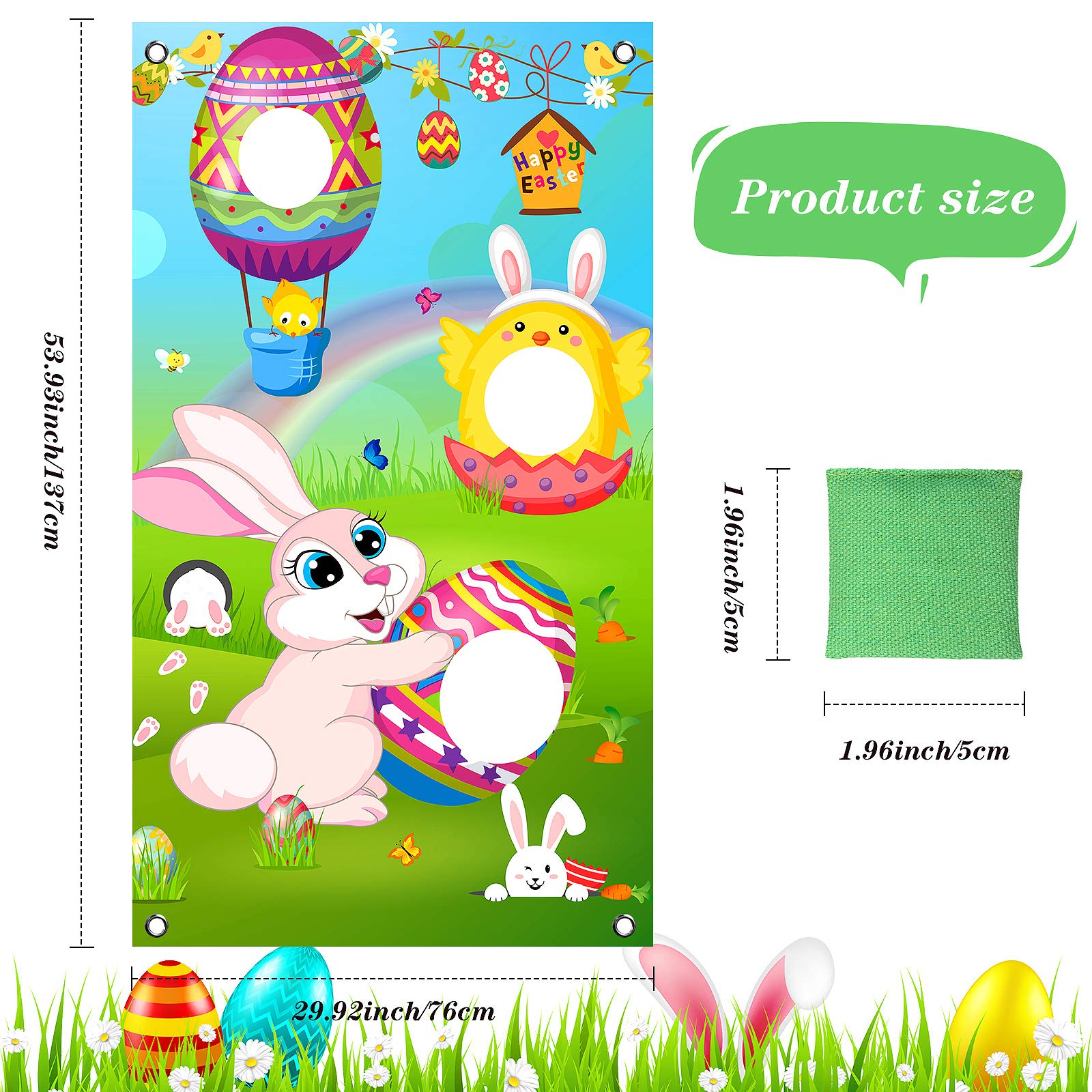 Foto 4 pulgar | Juego de Pascua Skylety con 4 Cojines - Venta Internacional