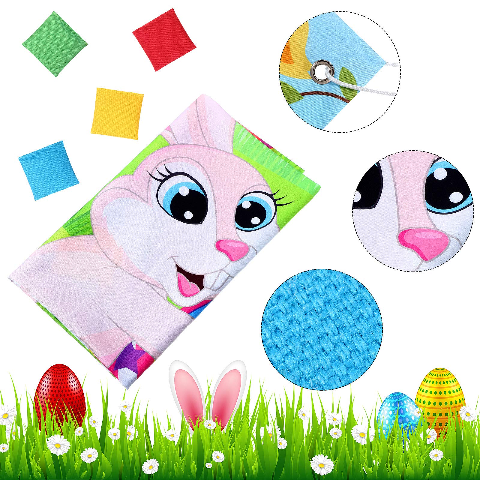 Foto 5 pulgar | Juego de Pascua Skylety con 4 Cojines - Venta Internacional