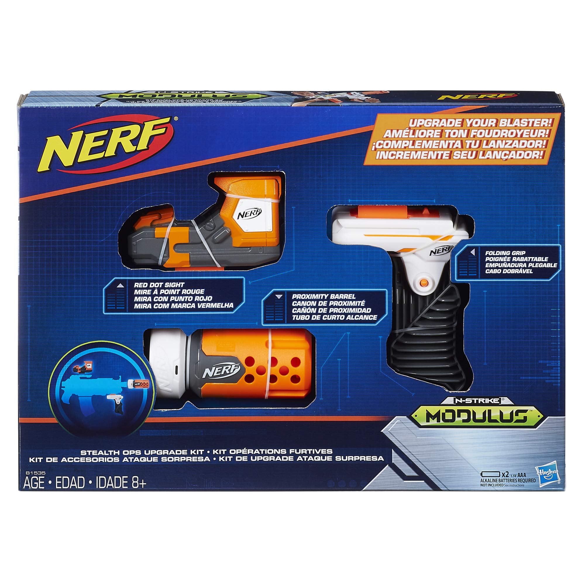 Foto 3 pulgar | Kit de Mejora Nerf Modulus Stealth N-strike Elite Blasters - Venta Internacional