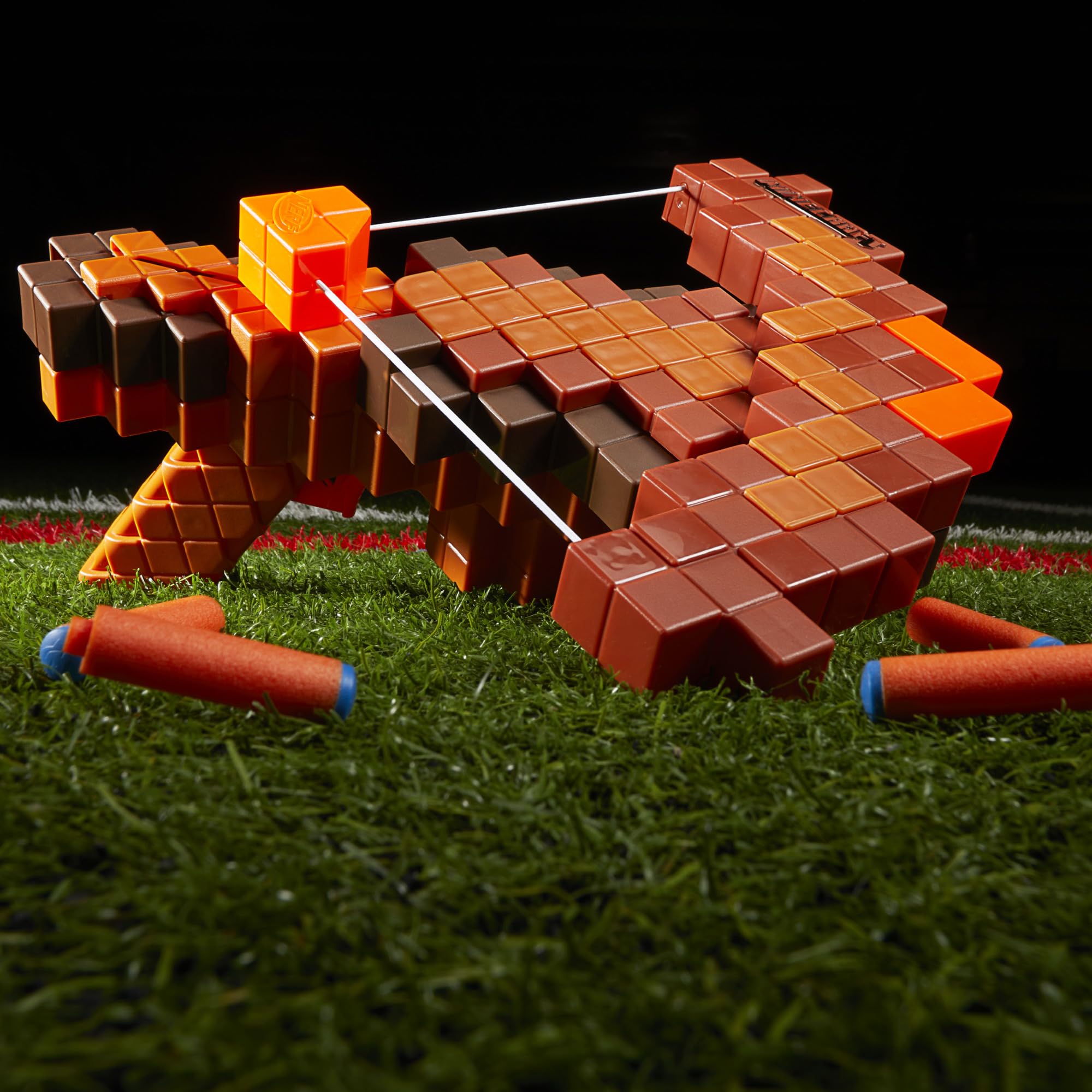 Foto 7 | Ballesta Dart Blaster Nerf Pillager De Minecraft Con 6 Dardos - Venta Internacional.