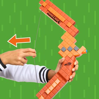 Foto 4 | Arco Dart Blaster Nerf Para Minecraft Con 8 Dardos N1 Blaster Para Más De 8 Años - Venta Internacional.