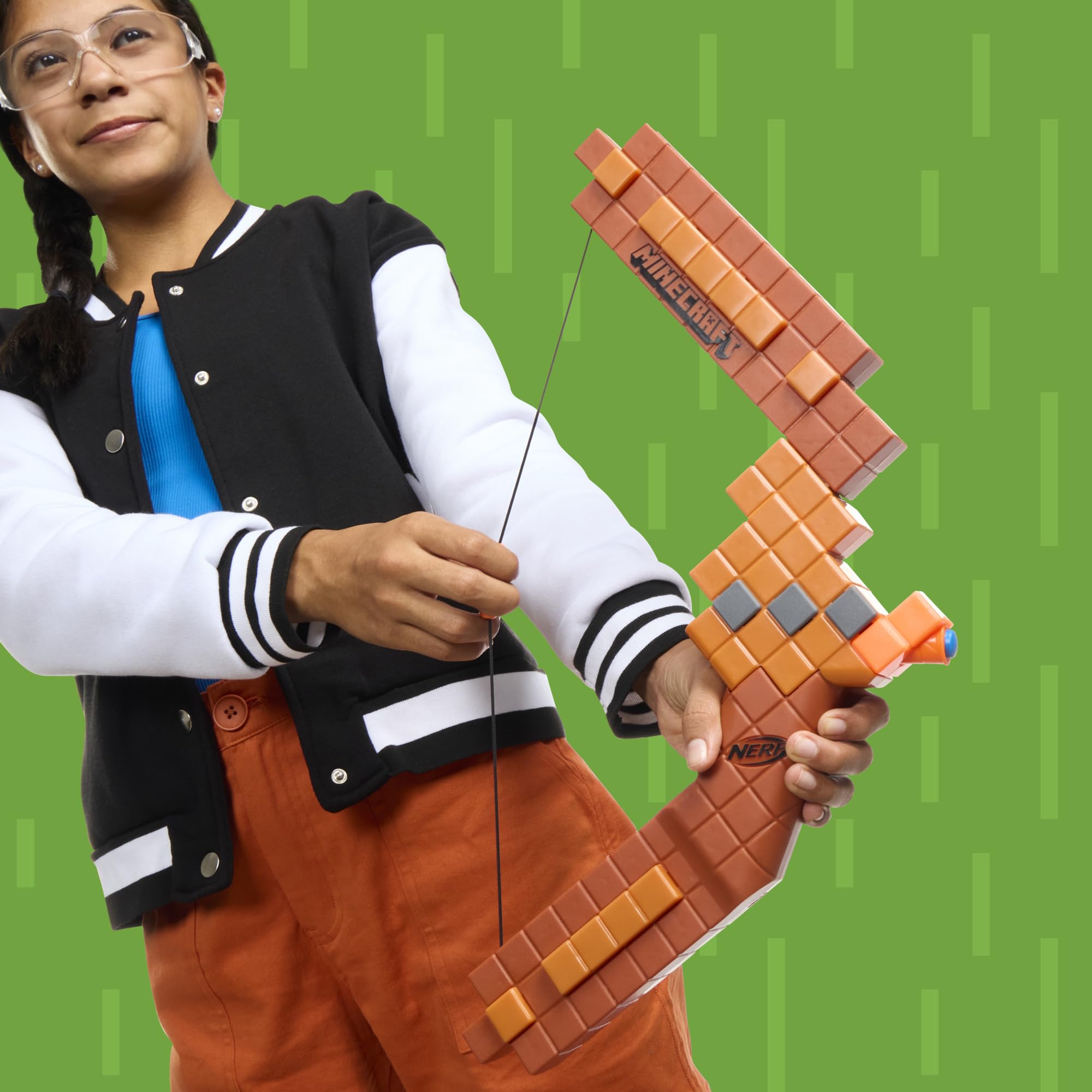 Foto 5 | Arco Dart Blaster Nerf Para Minecraft Con 8 Dardos N1 Blaster Para Más De 8 Años - Venta Internacional.