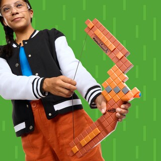 Foto 5 | Arco Dart Blaster Nerf Para Minecraft Con 8 Dardos N1 Blaster Para Más De 8 Años - Venta Internacional.