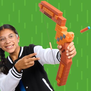 Foto 6 | Arco Dart Blaster Nerf Para Minecraft Con 8 Dardos N1 Blaster Para Más De 8 Años - Venta Internacional.