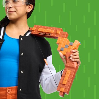Foto 7 | Arco Dart Blaster Nerf Para Minecraft Con 8 Dardos N1 Blaster Para Más De 8 Años - Venta Internacional.