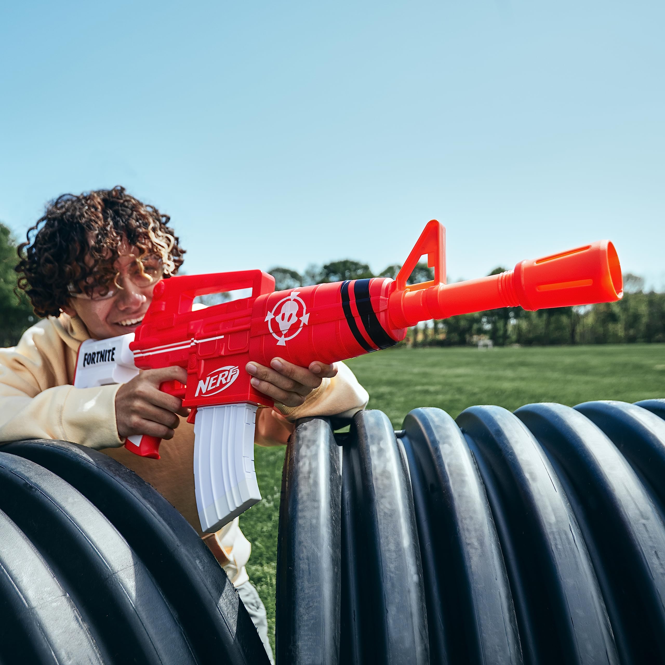Foto 7 pulgar | Blaster Nerf Fortnite Insightful Motorizado Con 10 Dardos Elite - Venta Internacional.