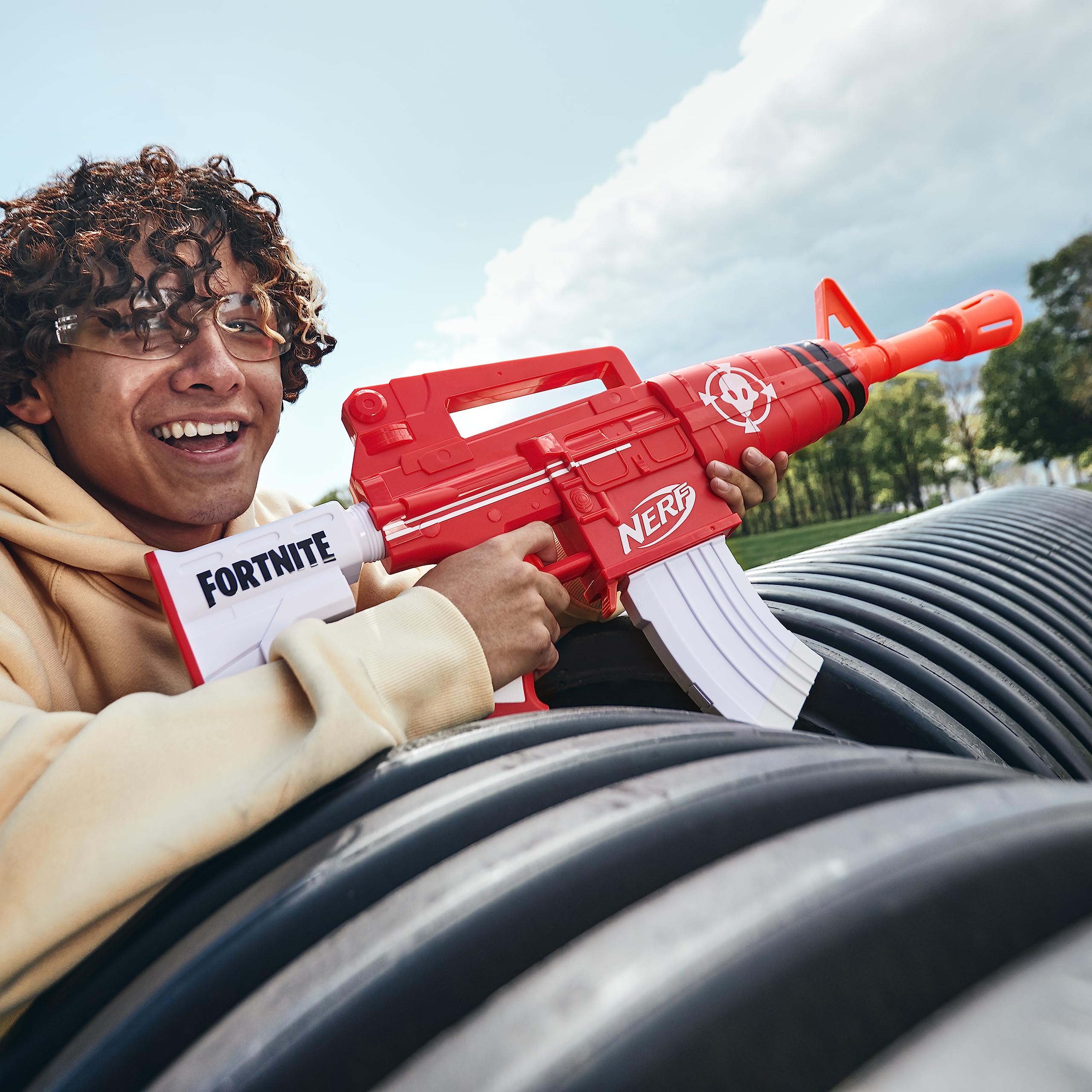 Foto 8 pulgar | Blaster Nerf Fortnite Insightful Motorizado Con 10 Dardos Elite - Venta Internacional.