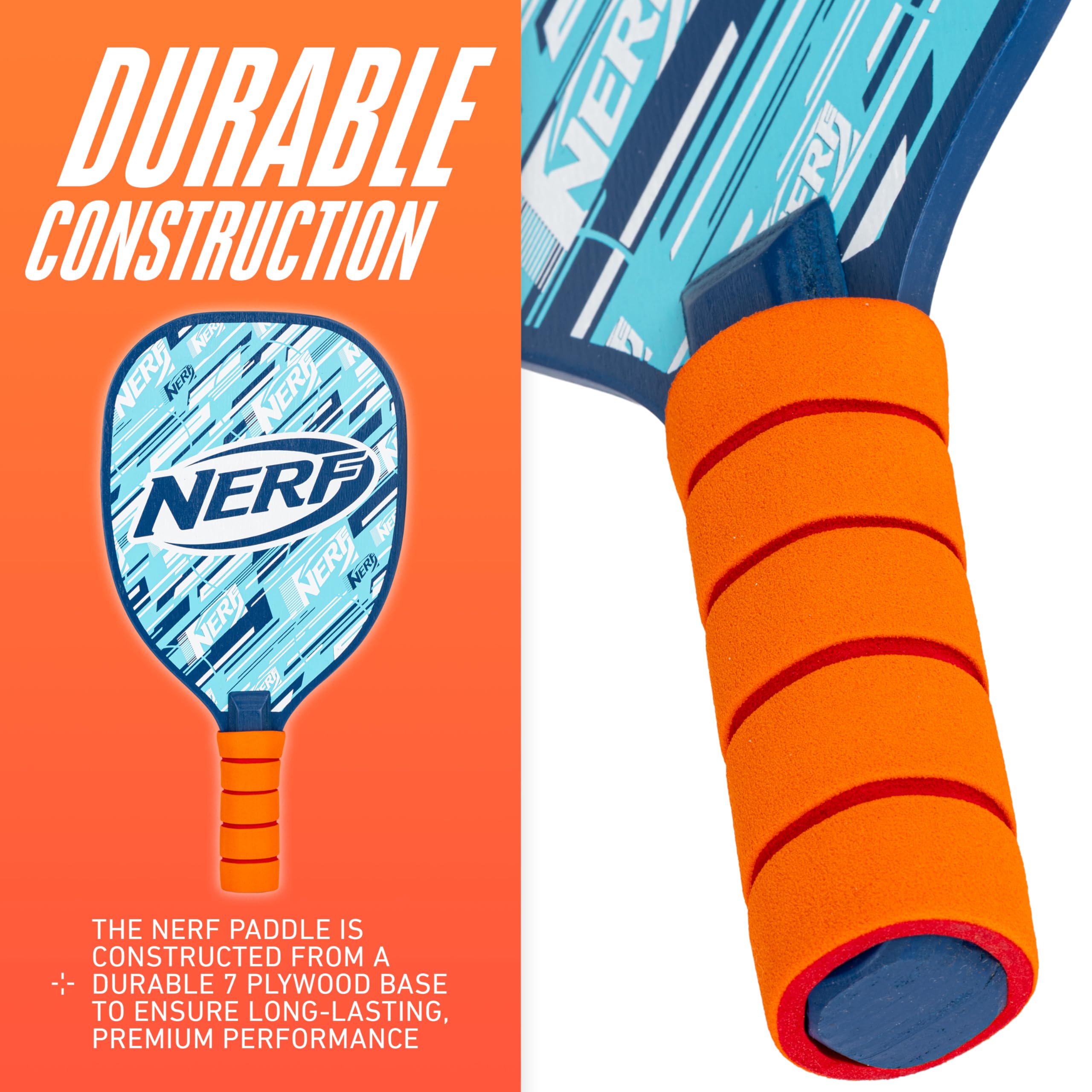 Foto 5 pulgar | Palas De Pickleball Nerf 4 Piezas-Venta Internacional