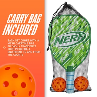 Foto 6 | Palas De Pickleball Nerf 4 Piezas-Venta Internacional
