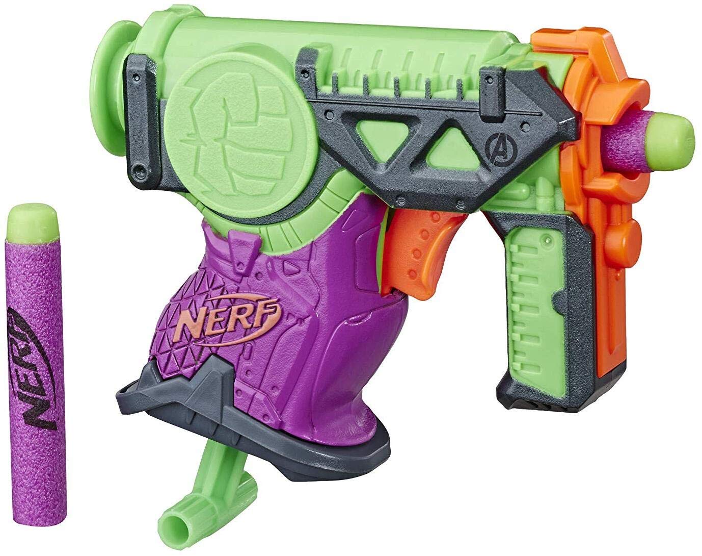 Foto 2 pulgar | Lanzador Nerf Hulk Blaster-Venta Internacional