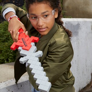 Foto 6 | Espada Nerf Minecraft Heartstealer con 4 Dardos de Espuma Elite- Venta Internacional
