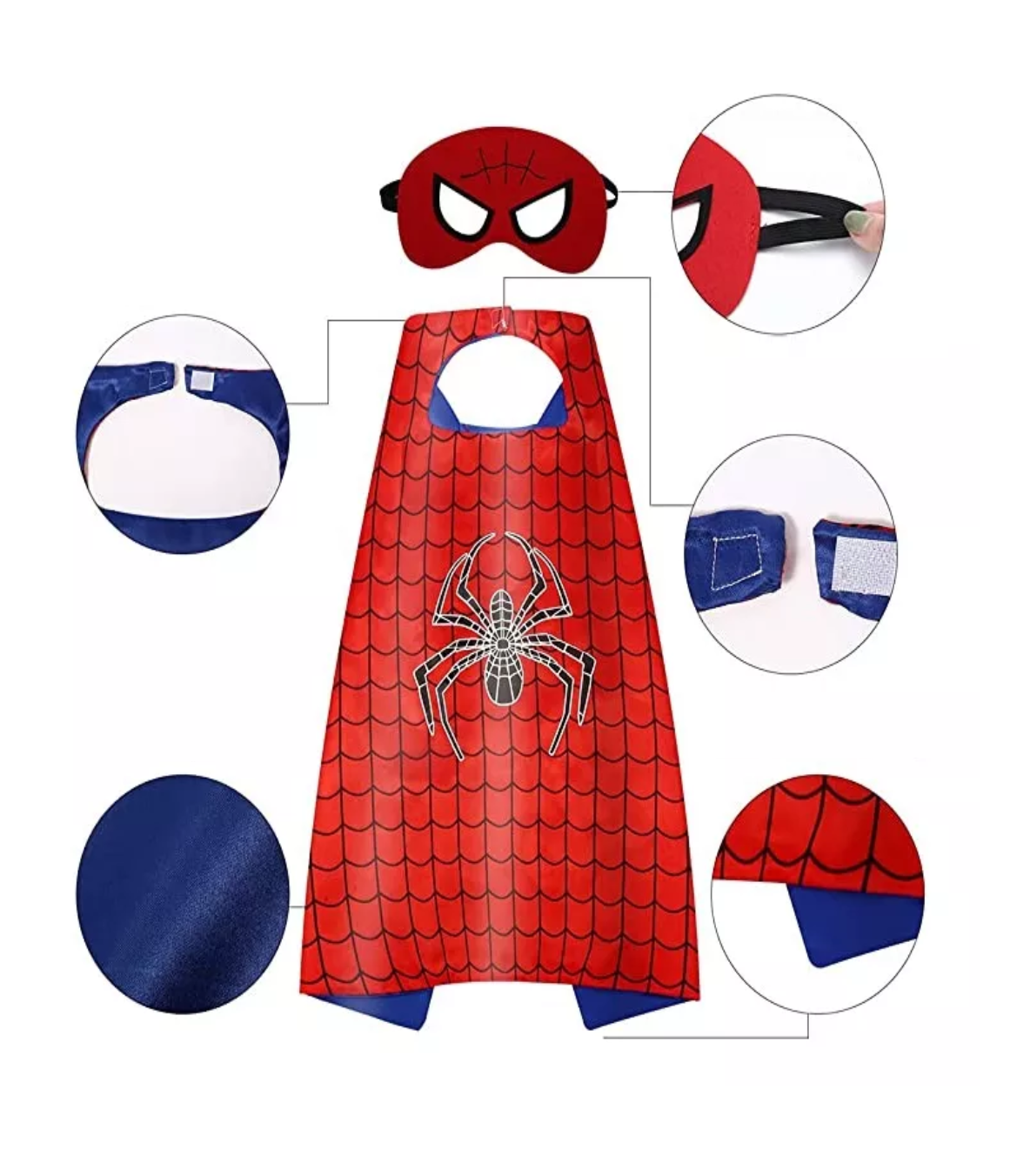 Foto 3 pulgar | Guantes Spiderman para Niños 2 piezas con Lanzador de Juguete