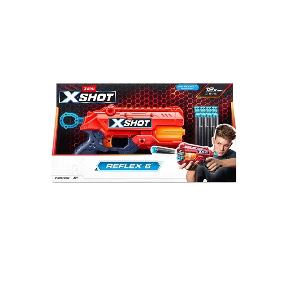 Foto 1 | Xshot Pistola De Juguete Excel Double Reflex 12 Dardos