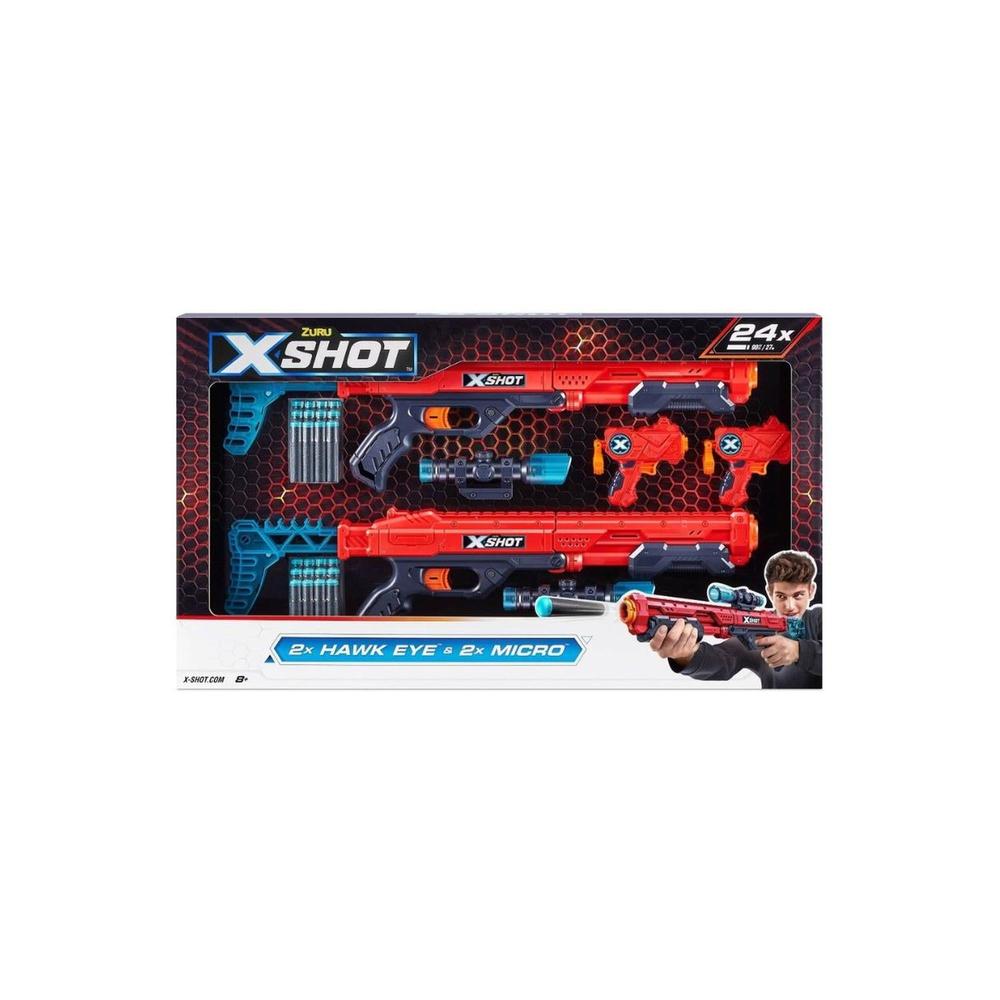 Xshot Pistola De Juguete Excel 24 Dardos 2 Piezas