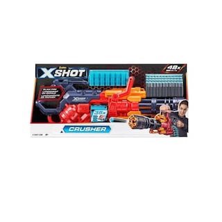 Foto 1 | Xshot Pistola De Juguete Excel Crusher 48 Dardos