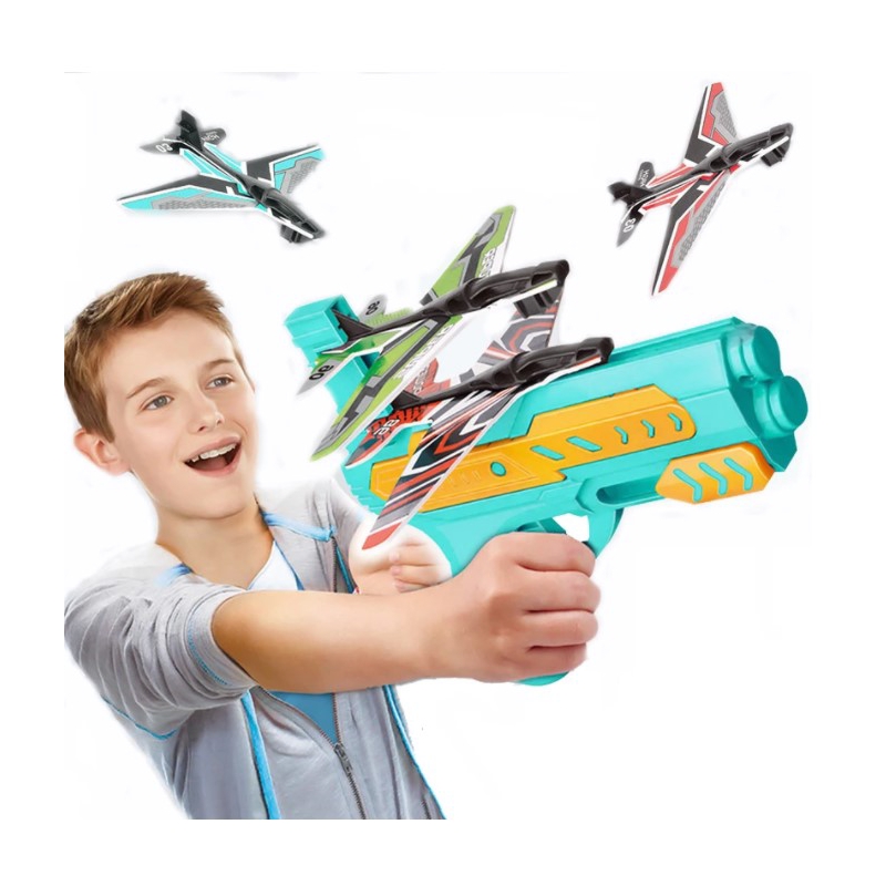 Foto 2 pulgar | Juego de Lanzador de Aviones de Juguete con 4 Aviones - Venta Internacional