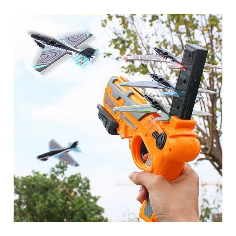 Foto 5 pulgar | Juego de Lanzador de Aviones de Juguete con 4 Aviones - Venta Internacional