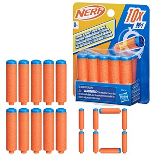 Foto 1 | Dardos De Recarga Nerf N Series N1 Para Lanzadores A Partir De 8 Años (10 Unidades) - Venta Internacional.