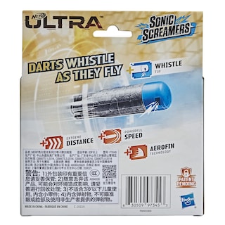 Foto 2 | Paquete De Recarga Para Dardos Nerf Ultra Sonic Screamers, 20 Dardos - Venta Internacional.