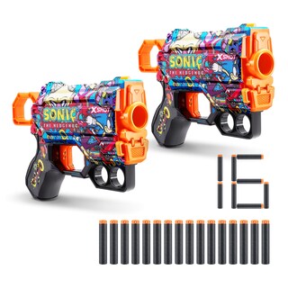 Foto 1 | Toy Foam Dart Blaster X-shot Skins Menace Sonic Robotnik - Venta Internacional.