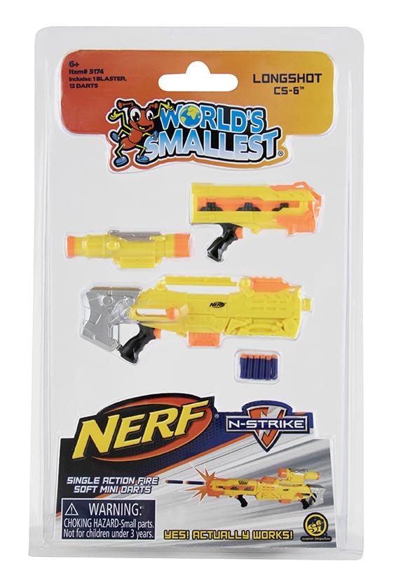Foto 4 | Los 3 Estilos Más Pequeños Del Mundo Con Dardos Nerf Elite 2.0 Blasters - Venta Internacional.