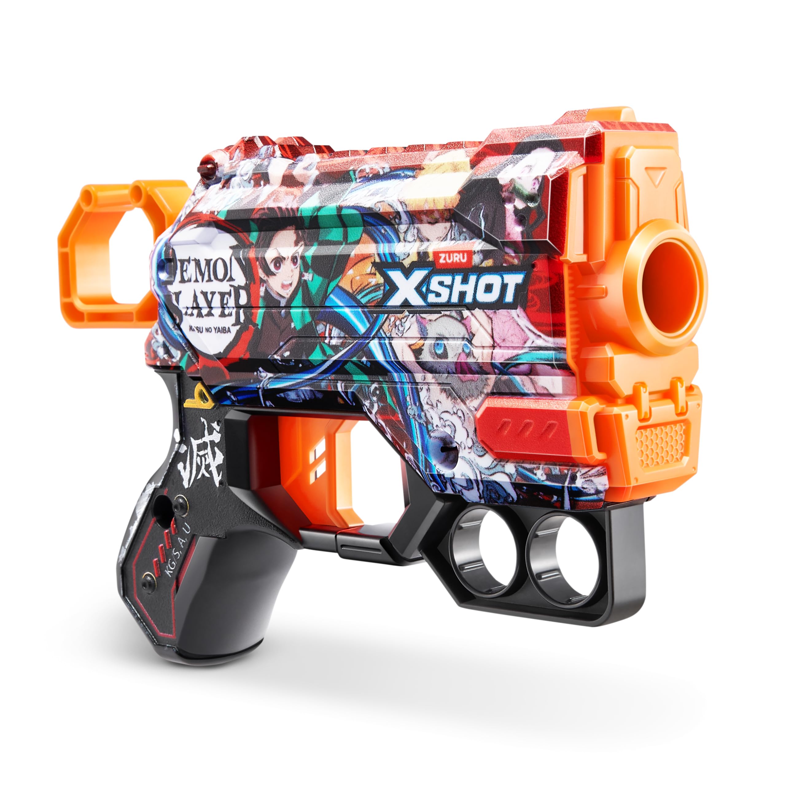 Foto 4 pulgar | Blaster Shot Skins Menace Demon Slayer Con 16 Dardos Zuru, Paquete De 2 - Venta Internacional.