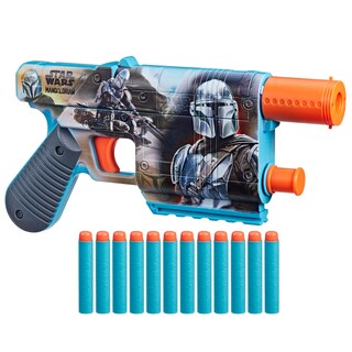 Foto 1 | Dart Blaster Nerf Star Wars The Mandalorian Con 12 Dardos De Élite - Venta Internacional.