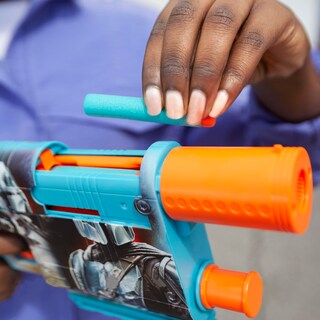 Foto 3 | Dart Blaster Nerf Star Wars The Mandalorian Con 12 Dardos De Élite - Venta Internacional.