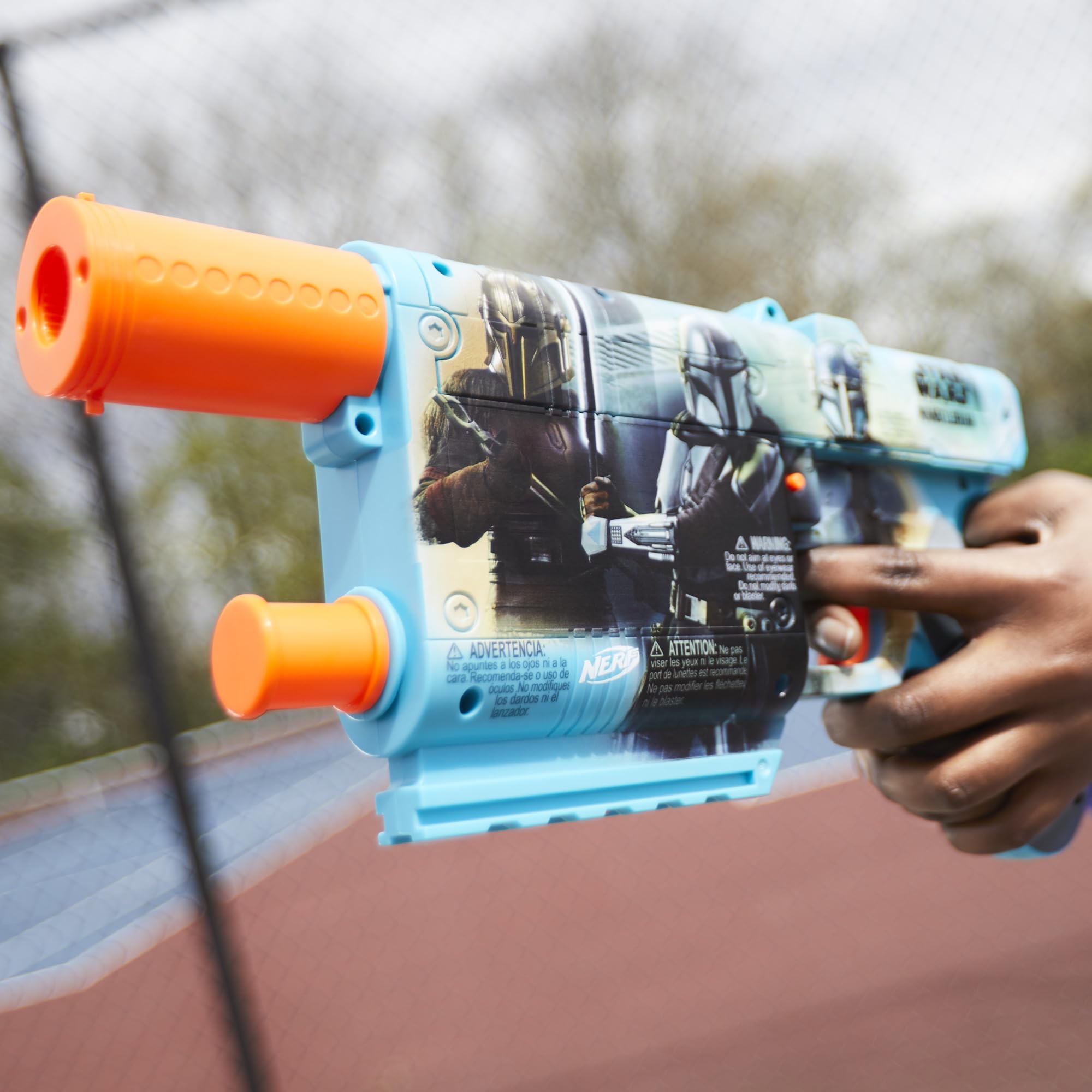 Foto 6 pulgar | Dart Blaster Nerf Star Wars The Mandalorian Con 12 Dardos De Élite - Venta Internacional.