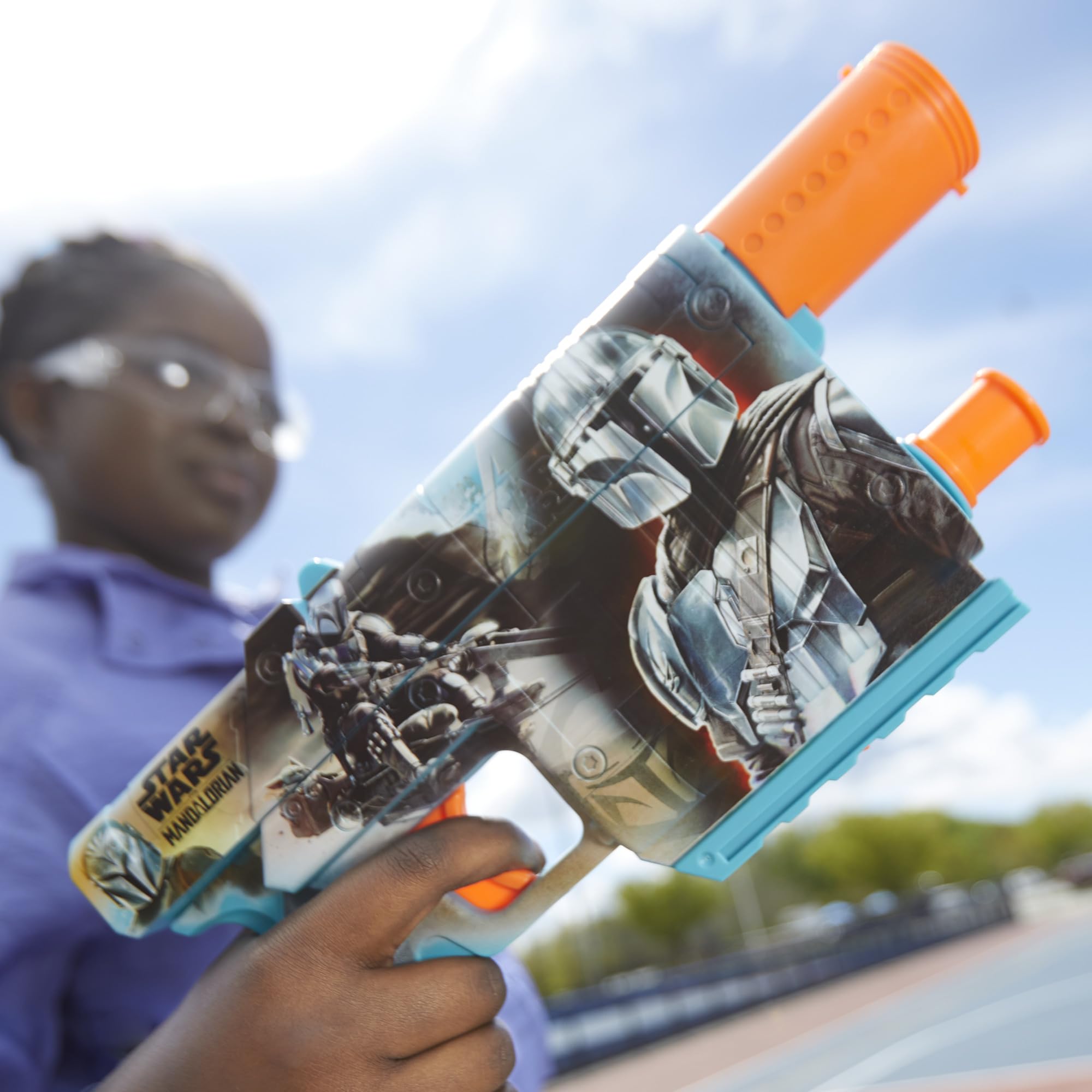 Foto 7 | Dart Blaster Nerf Star Wars The Mandalorian Con 12 Dardos De Élite - Venta Internacional.