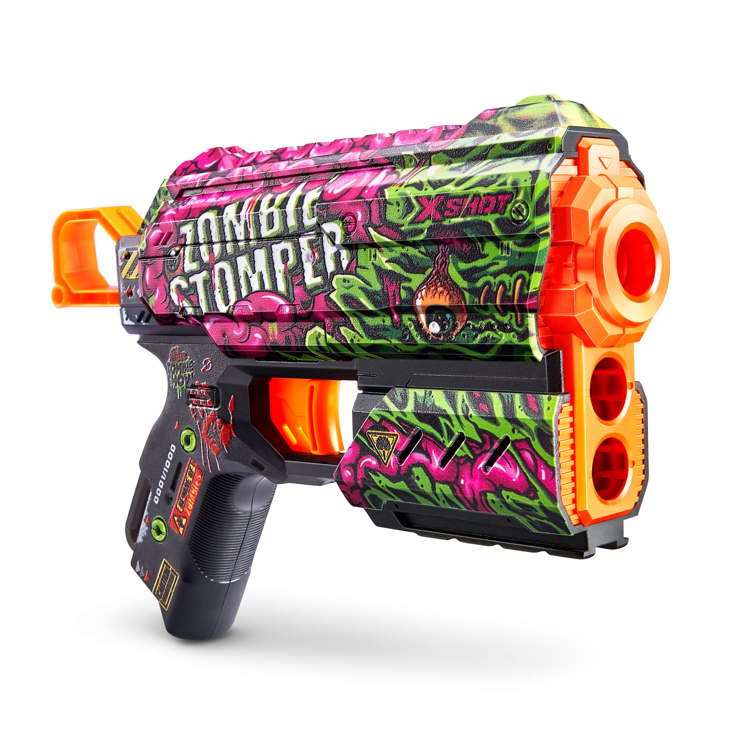 Foto 2 | Toy Foam Dart Blaster Skins Flux Zombie Stomper, Paquete De 2 - Venta Internacional.