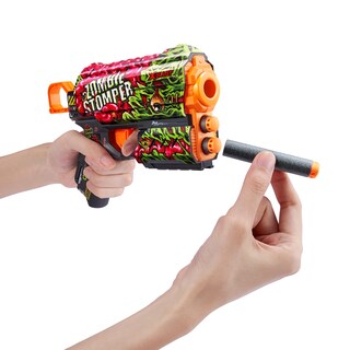 Foto 4 | Toy Foam Dart Blaster Skins Flux Zombie Stomper, Paquete De 2 - Venta Internacional.