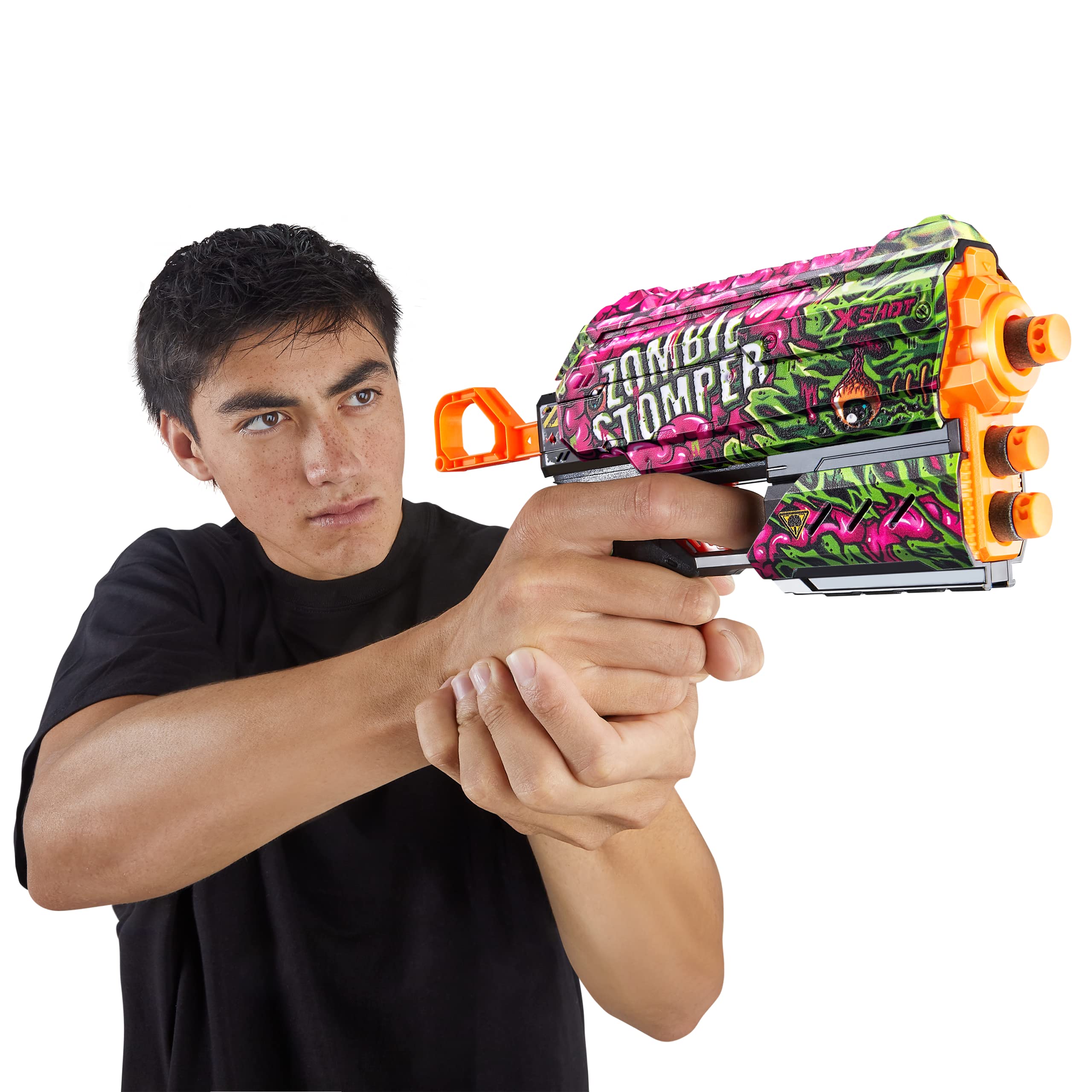 Foto 7 pulgar | Toy Foam Dart Blaster Skins Flux Zombie Stomper, Paquete De 2 - Venta Internacional.