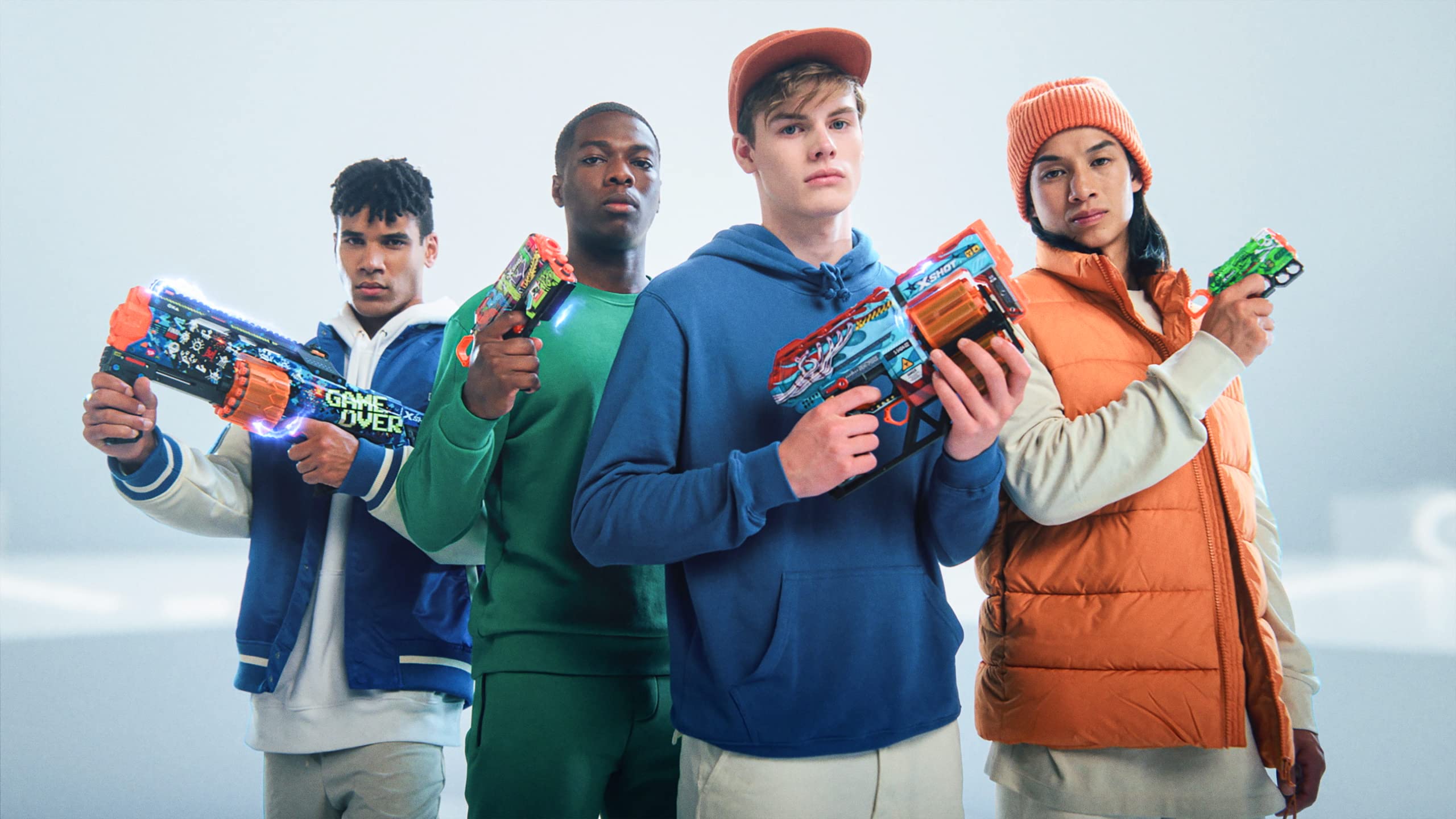 Foto 8 pulgar | Toy Foam Dart Blaster Skins Flux Zombie Stomper, Paquete De 2 - Venta Internacional.