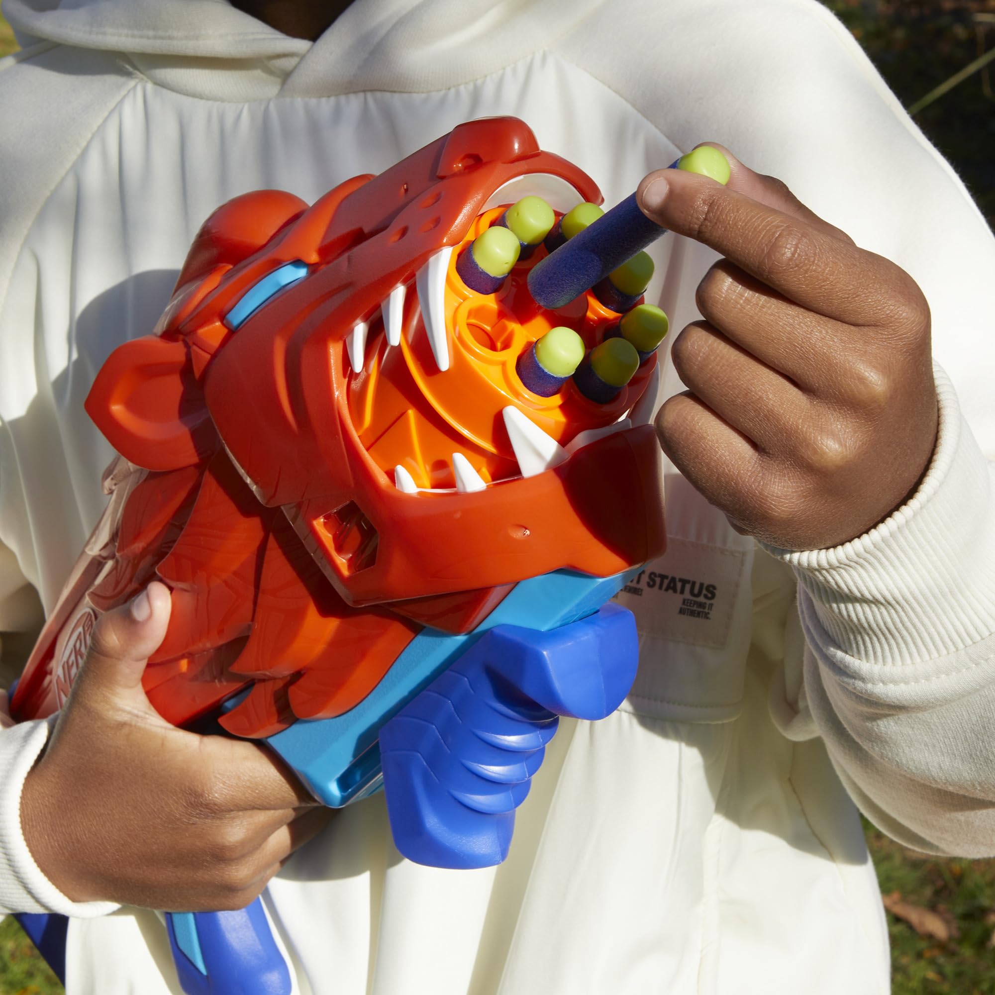Foto 4 pulgar | Dart Blaster Nerf Wild Lionfury Con 16 Dardos Nerf Elite - Venta Internacional.