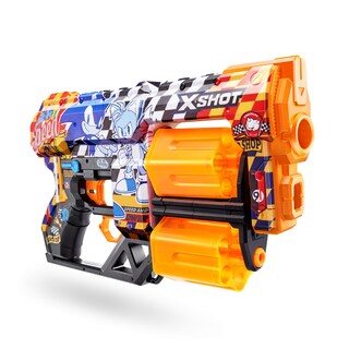 Foto 2 | Toy Foam Blaster X-shot Skins Dread Sonic Con 24 Dardos Zuru - Venta Internacional.