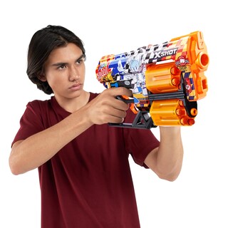 Foto 5 | Toy Foam Blaster X-shot Skins Dread Sonic Con 24 Dardos Zuru - Venta Internacional.